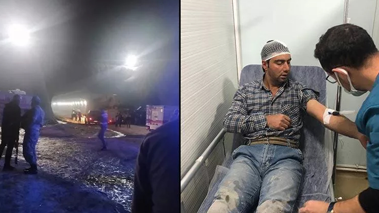 İnşaatı süren tünelde göçük: İki işçi öldü