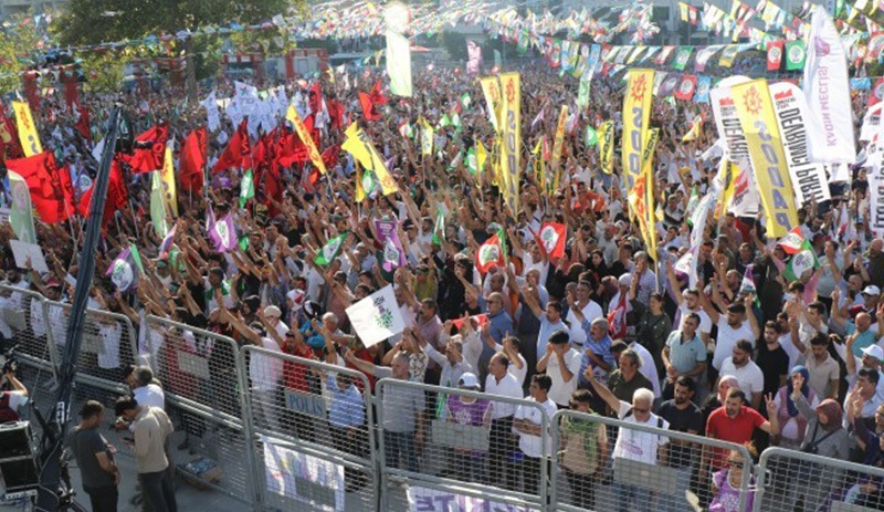 HDP'den İstanbul ‘Çözüm Biz'de’ mitingi | Bu halk size boyun eğmeyecek